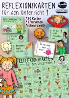 Vorschau - Fördermaterial/Inklusion - Unterricht & Lernen - 30 Reflexions und Gesprächskarten / Klassenlehrer - Seite 1