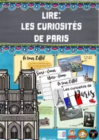 Vorschau - Arbeitsblätter - Les curiosités de Paris (Lesetexte+carnet+Bild- und Wortkarten) - Deckblatt