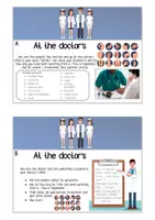 Vorschau - Bildkarten - Role Play / Rollenspiel – Speaking - At the doctor's - Seite 2