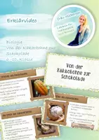 Vorschau - Fördermaterial/Inklusion - Von der Kakaobohne zur Schokolade - Ein Erklärvideo - Deckblatt
