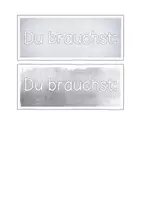 Vorschau - Bildkarten - Das brauchst du heute / Materialkarten / Tafelkarten - Seite 1