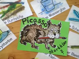Vorschau - Präsentationen/Tafelbilder - Kunst Organisation: Was brauche ich heute? - Deckblatt