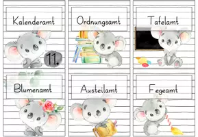Vorschau - Poster - Klassenraum Deko Koala - Komplettpaket - Seite 2