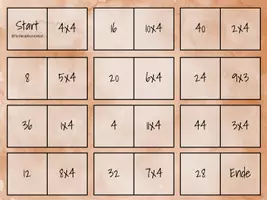 Vorschau - Spiele - Domino zum kleinen Einmaleins - Seite 3