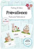 Vorschau - Poster - Präpositionen Flashkarten/Tafelmaterial - Deckblatt
