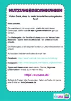 Vorschau - Lehrpläne/Lehrermaterial - Lehrersteckbrief zum Schulstart - Vorlage - Seite 3