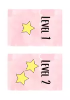 Vorschau - Stationenlernen - Levelkarten Primarbärchen - Seite 1