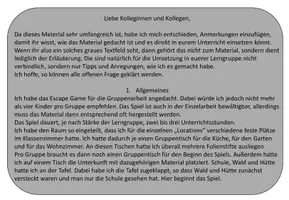 Vorschau - Spiele - Escape Game: Die Hütte im Wald (differenziert) - Seite 2