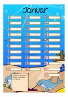 Vorschau - Poster - Delfinklasse Geburtstagskalender - Seite 2
