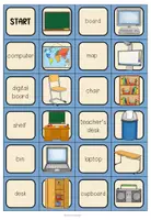Vorschau - Spiele - In the classroom (classroom objects) - Domino - Seite 2