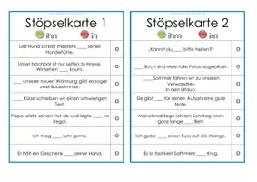 Vorschau - Stationenlernen - Gleich oder ähnlich klingende Wörter - Seite 1