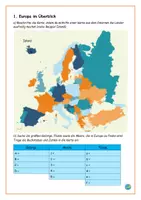 Vorschau - Arbeitsblätter - Europa-Skript - Deckblatt