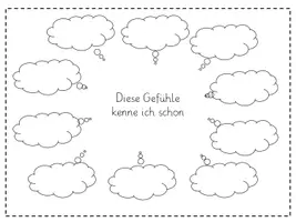 Vorschau - Arbeitsblätter - Gefühle-Büchlein - Seite 1