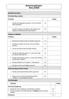 Vorschau - Klassenarbeiten - Klassenarbeit - Ballade mit Bewertungskatalog (Hauptschule) - Seite 2