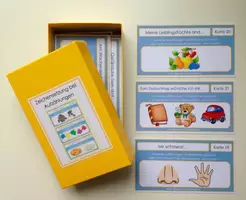 Vorschau - Aufgabenkarten - Korrekte Zeichensetzung bei Aufzählungen - Deckblatt
