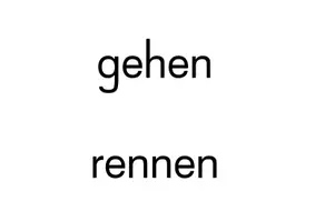 Vorschau - Stationenlernen - Wortfeld GEHEN - Tafelkarten - Seite 2