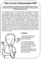 Vorschau - Unterrichtsreihen - Inhaltsangaben von Kurzgeschichten - Seite 1