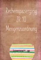 Vorschau - Arbeitsblätter - Rechenspaziergang Mengenzuordnung - Deckblatt