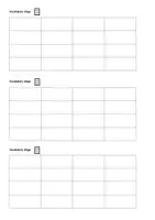 Vorschau - Spiele - Vocabulary bingo Vorlage - Deckblatt