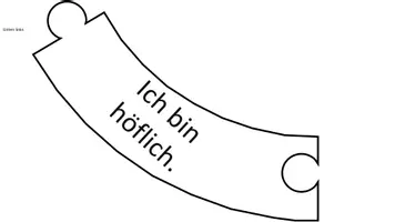 Vorschau - Bildkarten - Klassenregeln als Kreispuzzle editierbar - Seite 1