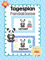 Vorschau - Bildkarten - Materialpaket - Pandaklasse - Seite 1