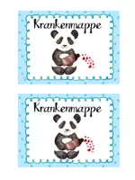 Vorschau - Bildkarten - Krankenmappe - Pandaklasse - Seite 2