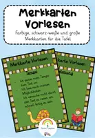Vorschau - Unterrichtsreihen - Merkkarten und Beurteilungsbogen Vorlesen #summersaleweekend - Deckblatt