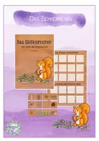 Vorschau - Unterrichtsreihen - Das Eichhörnchen Klettmappe Nahrung - Deckblatt