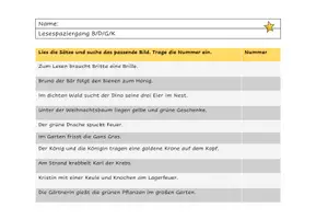 Vorschau - Arbeitsblätter - Lesespaziergang B, D, G, K - Seite 3