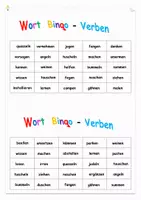 Vorschau - Spiele - Wort - Bingo Verben Lückenfüller - Seite 3