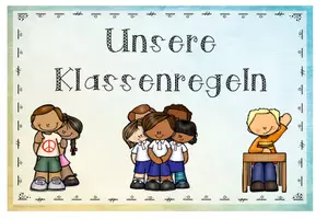 Vorschau - Präsentationen/Tafelbilder - Klassenregeln Schilder - Seite 2