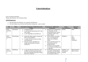 Vorschau - Stundenentwürfe - Das Gleichnis vom verlorenen Schaf Klasse 1 und 2 - Seite 2