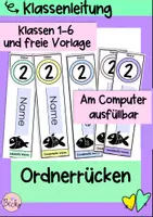 Vorschau - Anderer Materialtyp - Ordnerrücken (Classroom Management) - Deckblatt