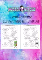 Vorschau - Arbeitsblätter - Lernlandkarte Sequenz Längen Längenmaße - Deckblatt
