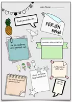 Vorschau - Arbeitsblätter - Autogrammjagd - Finde jemanden der - Spiel - Interview - Bingo nach den Sommerferien - Seite 3