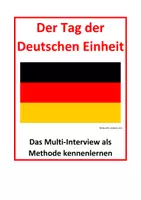 Vorschau - Stundenentwürfe - Der Tag der Deutschen Einheit - Deckblatt