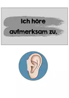 Vorschau - Bildkarten - Klassenregeln (geeignet für Klassen 1-4) - Seite 2