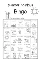 Vorschau - Spiele - Bingo - "summer holidays" Spiel - Seite 3