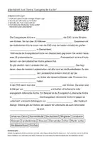 Vorschau - Arbeitsblätter - Arbeitsblätter zum Thema "Kirchen" + Lösung & MP3 + Mindmap + Infografik - Seite 3