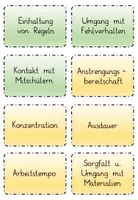 Vorschau - Merkblätter - Lerngespräch (Dokumentationsblatt) mit Gesprächskärtchen - Seite 3