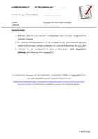 Vorschau - Klassenarbeiten - Klassenarbeit (Inhaltsangabe) zur Kurzgeschichte "Augenblicke" von Walter Helmut Fritz inkl. Bewertungsbogen und Musterlösung! - Seite 3