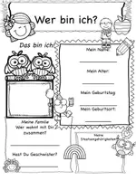 Vorschau - Arbeitsblätter - Schuljahresbeginn - Arbeitsbuch für die Grundschule und SekI - Seite 1