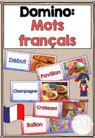 Vorschau - Spiele - Domino: Mots français (Gallizismen) - Deckblatt