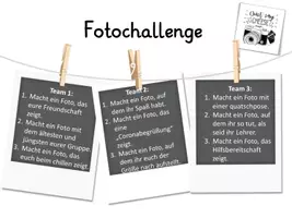 Vorschau - Spiele - Fotochallenge - Kennenlerntage - Seite 1