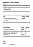 Vorschau - Präsentationen/Tafelbilder - Bewertungsbogen für die Buchpräsentation und das Vorlesen - Deckblatt
