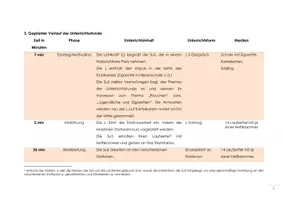 Vorschau - Stundenentwürfe - Stationsarbeit zur Raucherprävention Bio, inkl. Hinweise, Lösungen, Verlaufsplan! Schwache Lerner! - Seite 3
