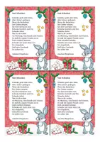 Vorschau - Mal- und Bastelvorlagen - Weihnachtsgrüße / Weihnachten in der Hasenklasse - Seite 3