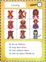Vorschau - Stationenlernen - Leseübung: Wer bin ich? - Seite 2