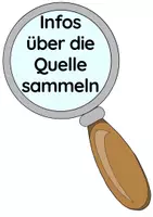 Vorschau - Poster - Quellenkritik mit Geschichtsforscher- Lupen - Seite 1