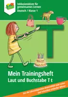 Vorschau - Arbeitsblätter - Mein Trainingsheft: Laut und Buchstabe T t - Deckblatt